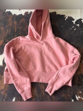 Pink Women’s Cropped Hoodie